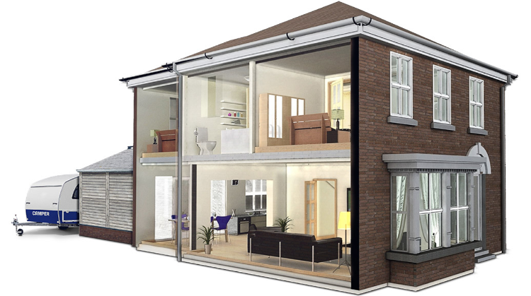 дом с влажностью